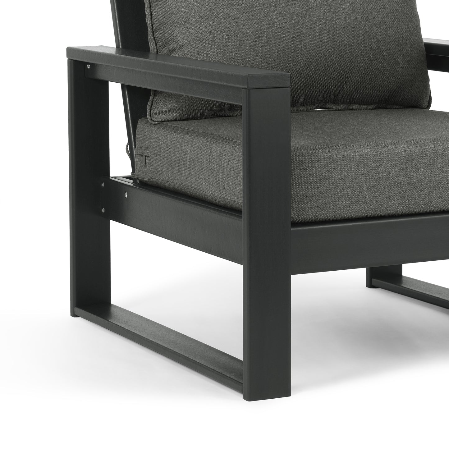 Signature All-Weather Outdoor Modular Patio Deep Seating Club Arm Chair