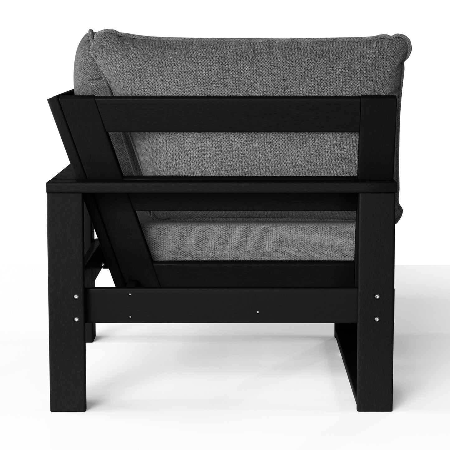 Signature All-Weather Outdoor Modular Patio Deep Seating Corner Chair (Corner Sectional Seat)
