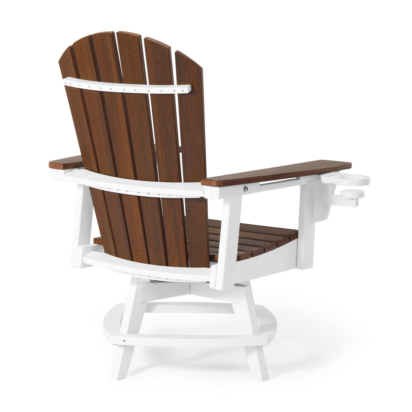 Heritage Ridge Adirondack Swivel Dining Chair With Cup Holder