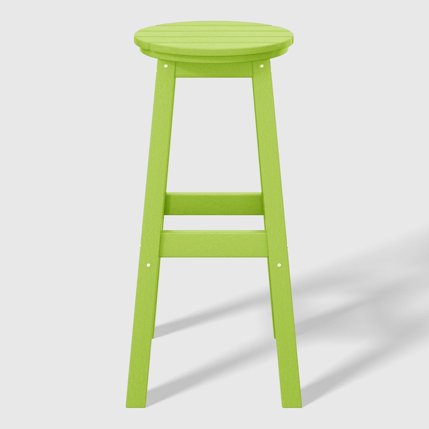 Stockholm All-Weather Outdoor Round Bar Stool (29" Height)