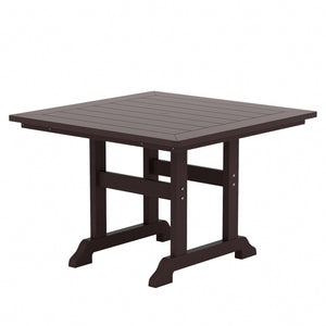 Tuscany All-Weather Outdoor Square Dining Table (43" Top)