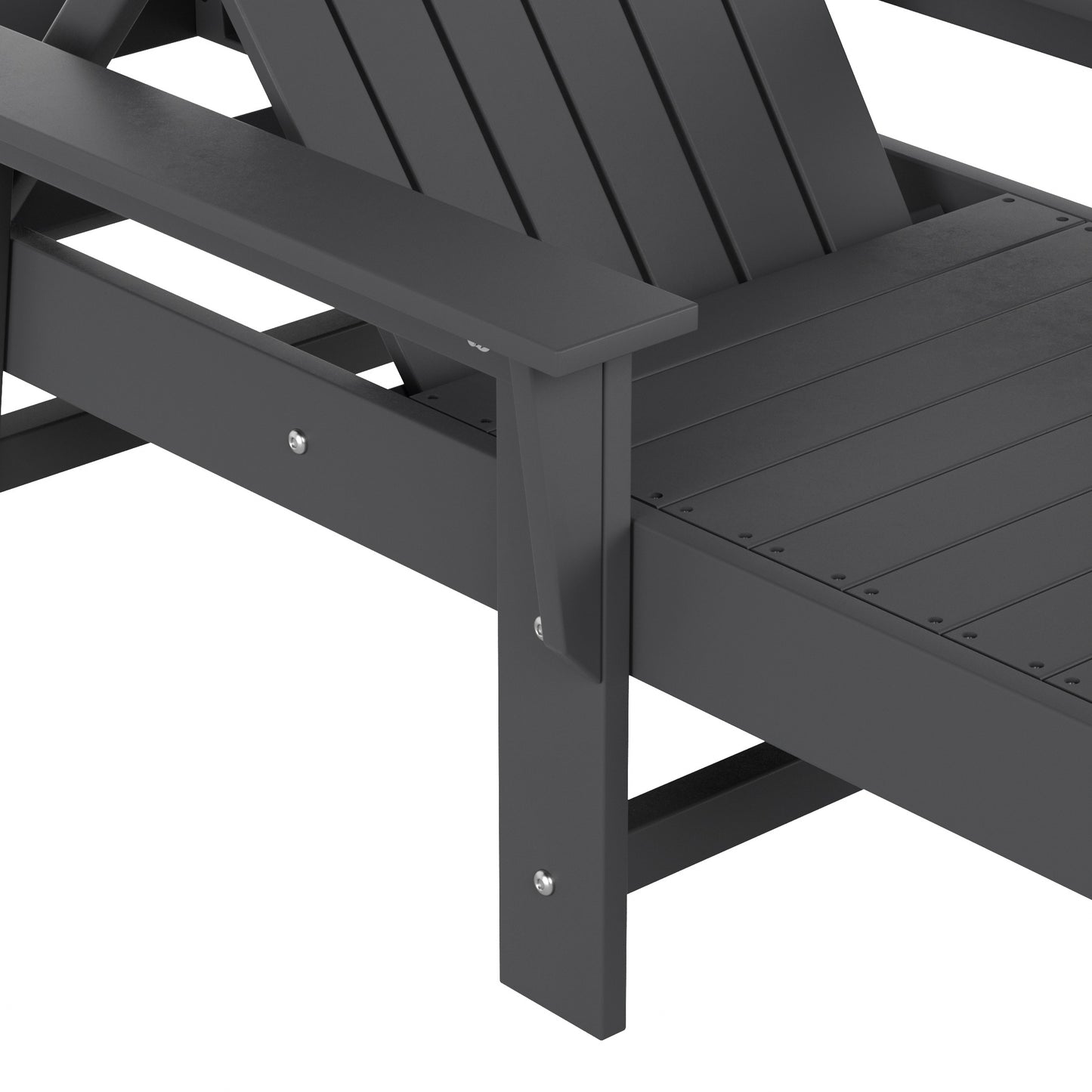 Westport Classic All-Weather Outdoor Adirondack Reclining Sun Lounger With Arms Rests