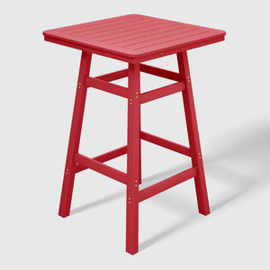Stockholm All-Weather Outdoor 30" Square Bar Table (42" Height)