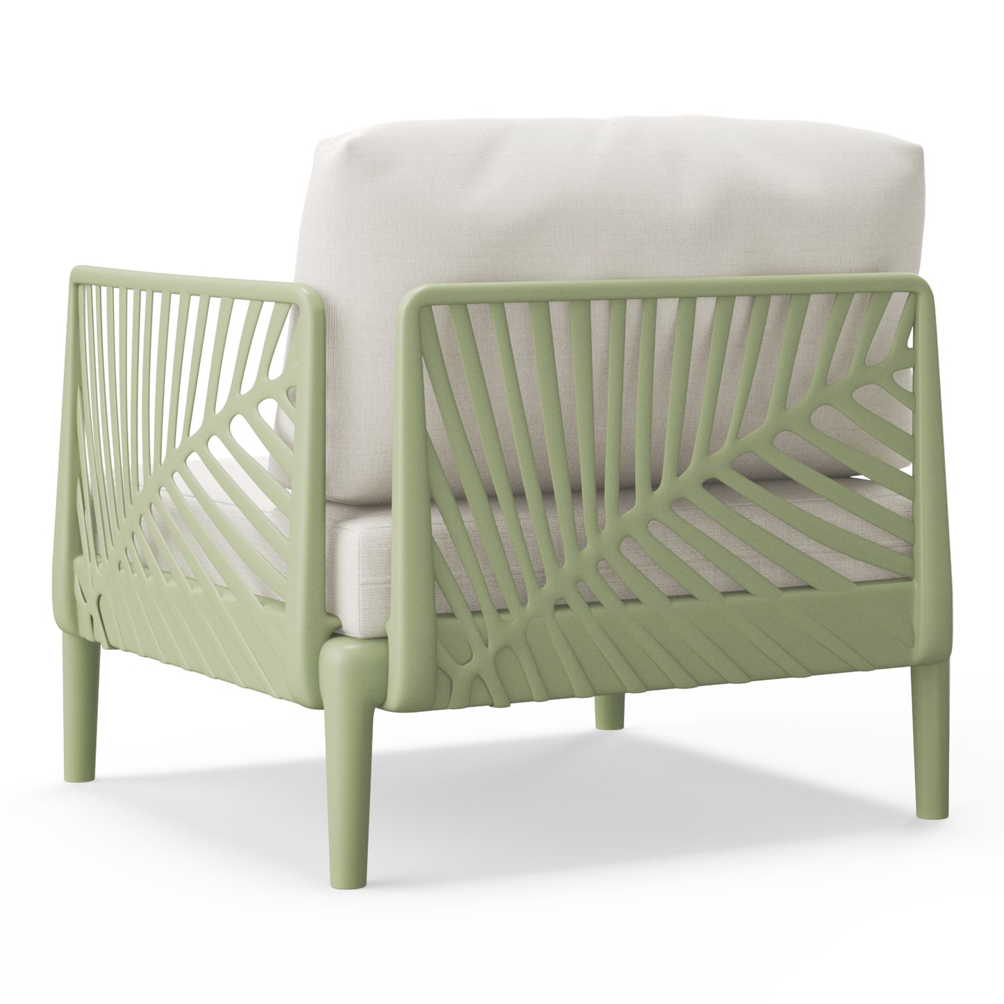 Polyform Deep Seating Right Arm Chair with Cushions