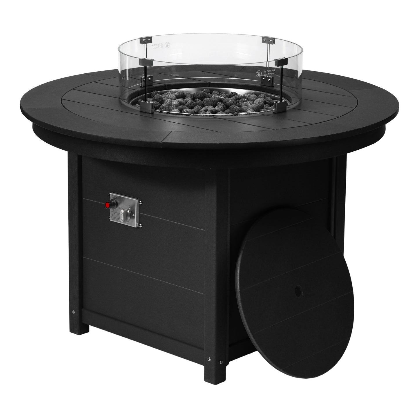 Sedona Round 47" Dining Fire Pit Table