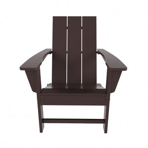 Malibu Modern All-Weather Outdoor Folding Adirondack Chair