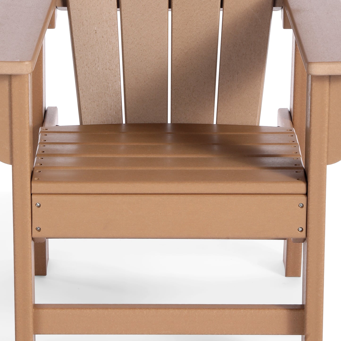 Tiny Terraces Kids' All-Weather Outdoor Poly Adirondack Chair