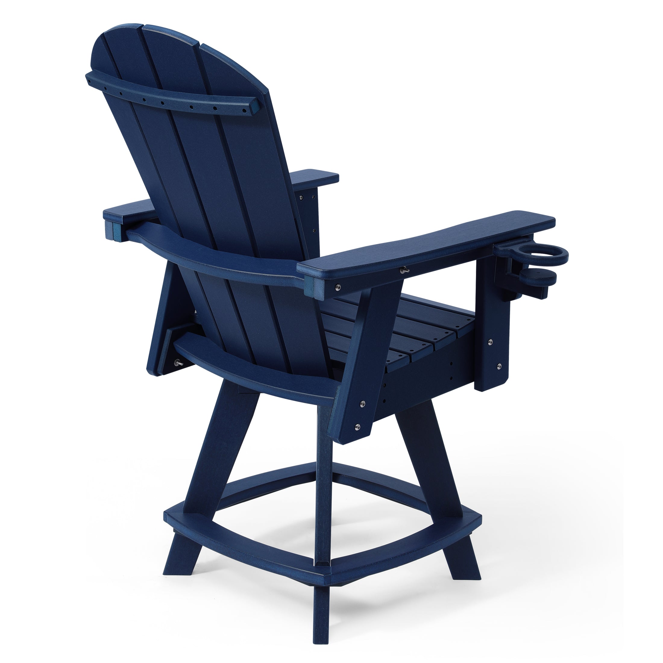 Chatham Adirondack Swivel Counter Chair with Cup Holder