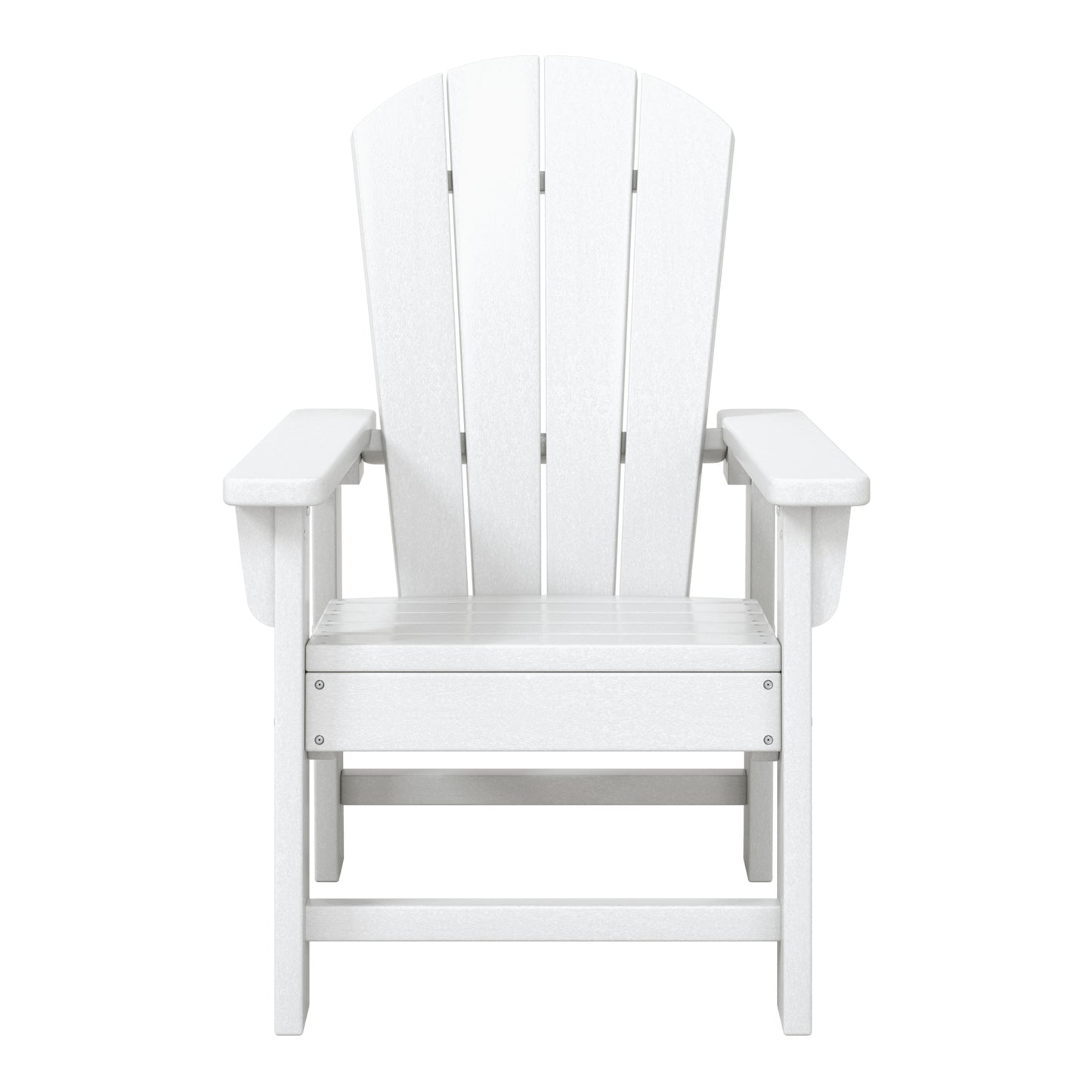 Tiny Terraces Kids' All-Weather Outdoor Poly Adirondack Chair