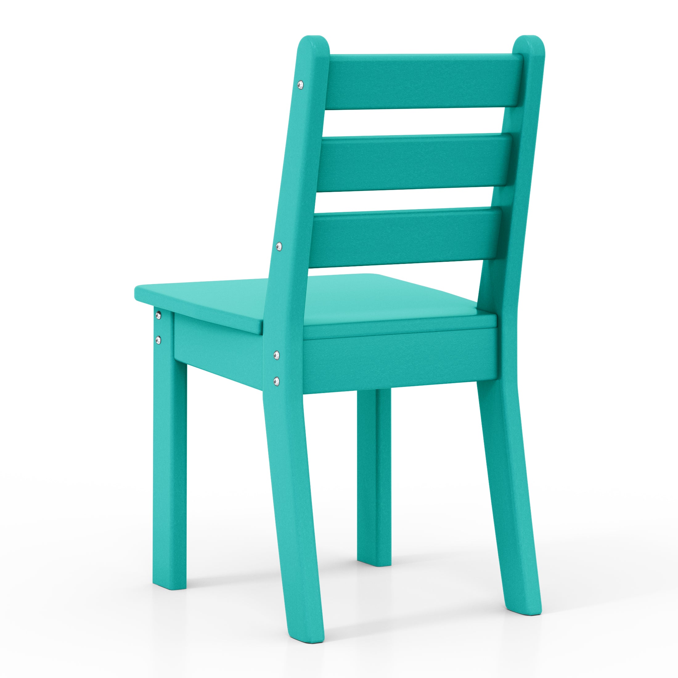 Tiny Terraces Kids' All-Weather Outdoor Dining Chair (Set of 2)