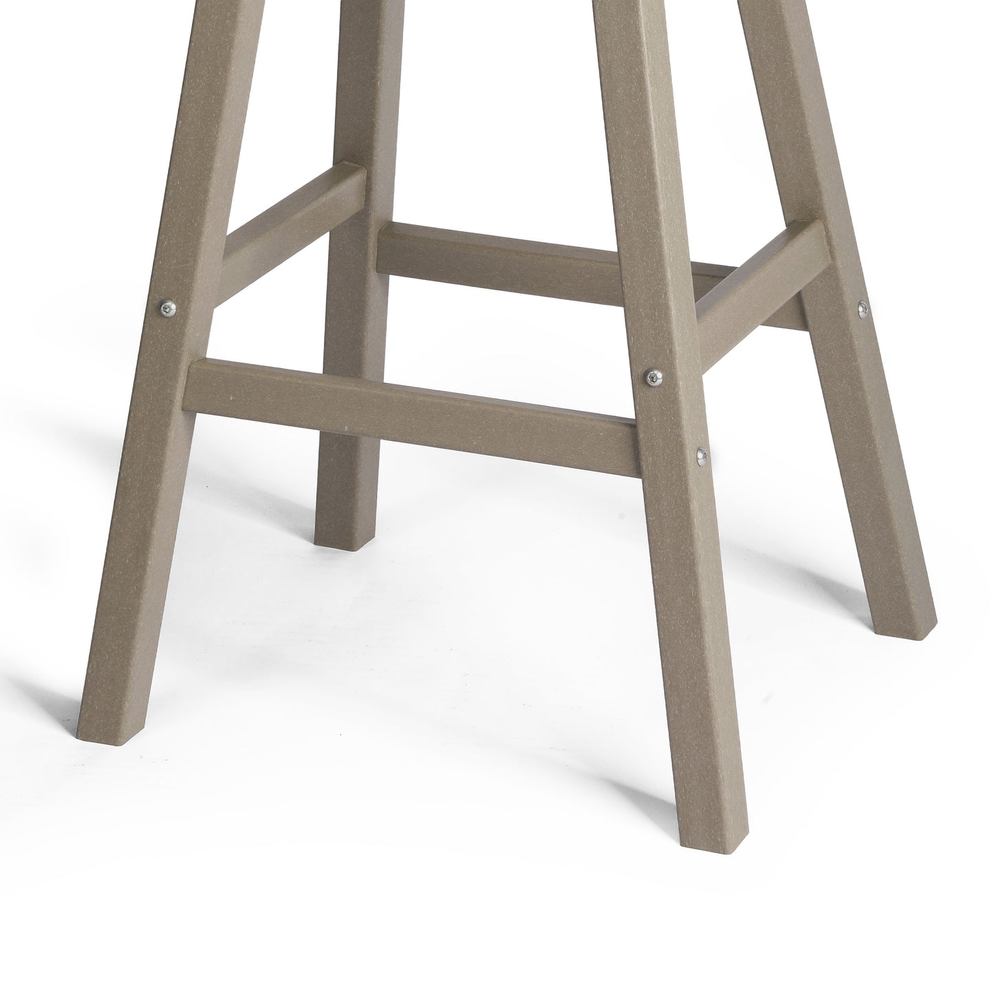 Stockholm All-Weather Outdoor Saddle Bar Stool (29" Height)
