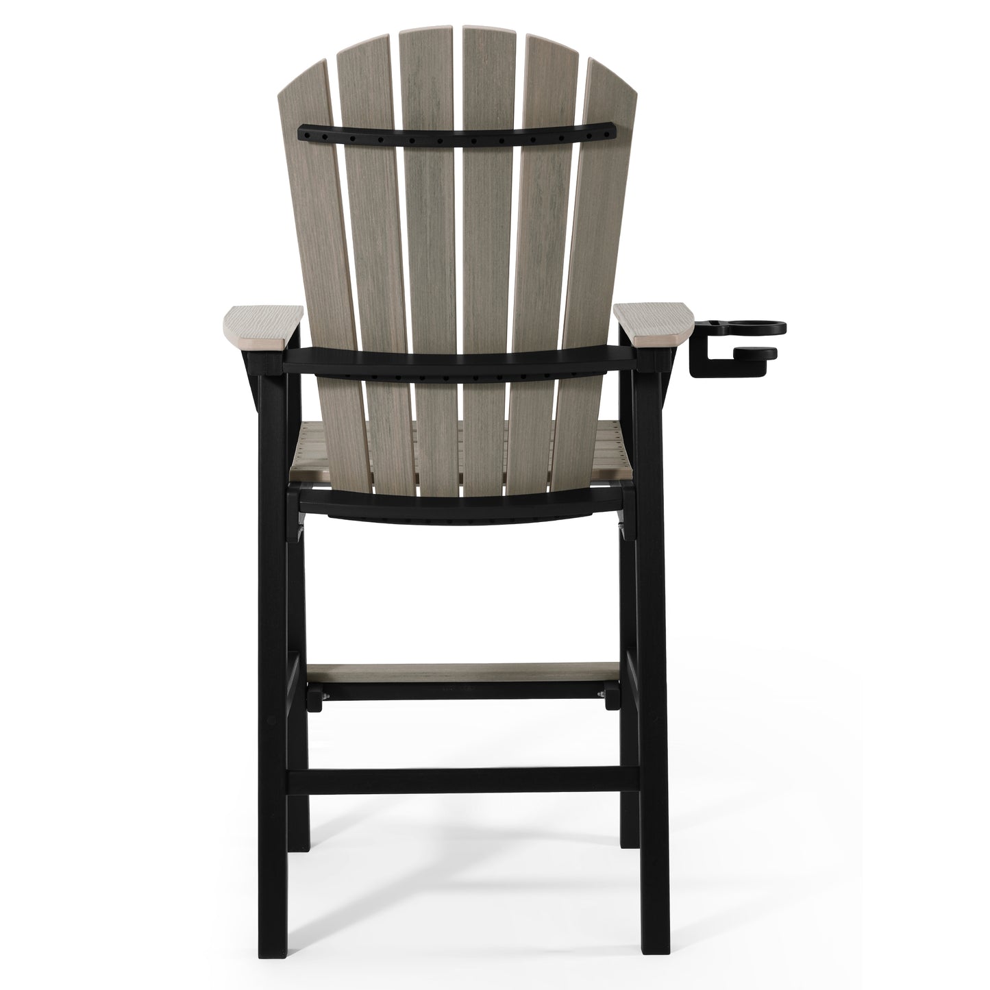 Heritage Ridge Adirondack Bar Chair With Cup Holder