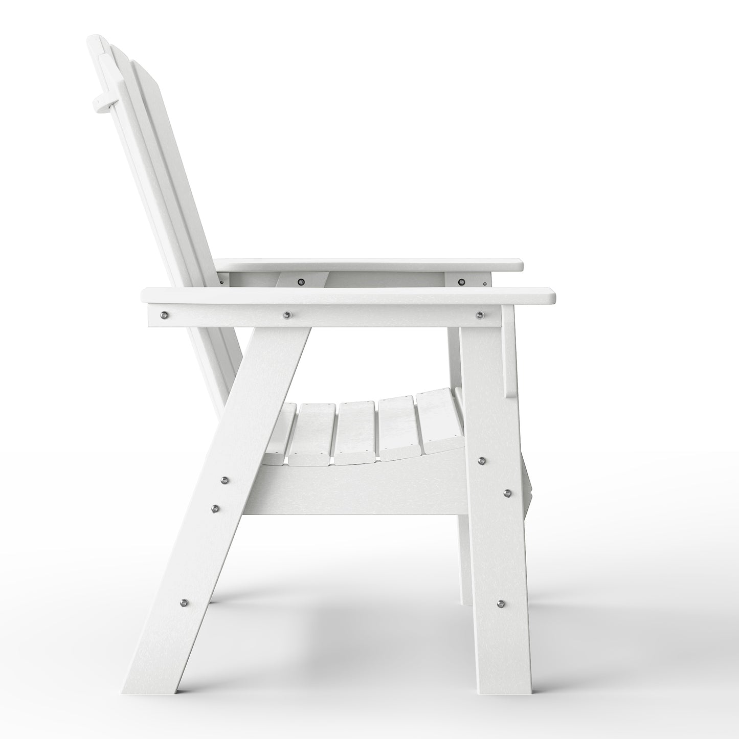 Westport All-Weather Outdoor Classic Adirondack Dining Chair