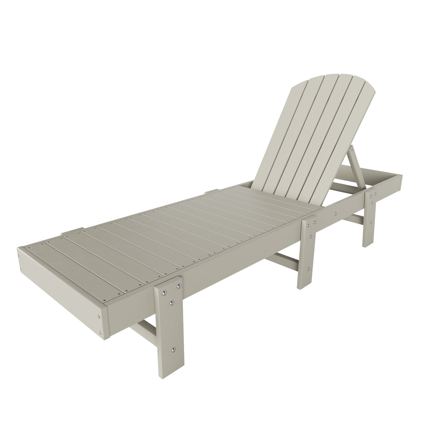 Westport Classic All-Weather Outdoor Adirondack Reclining Sun Lounger