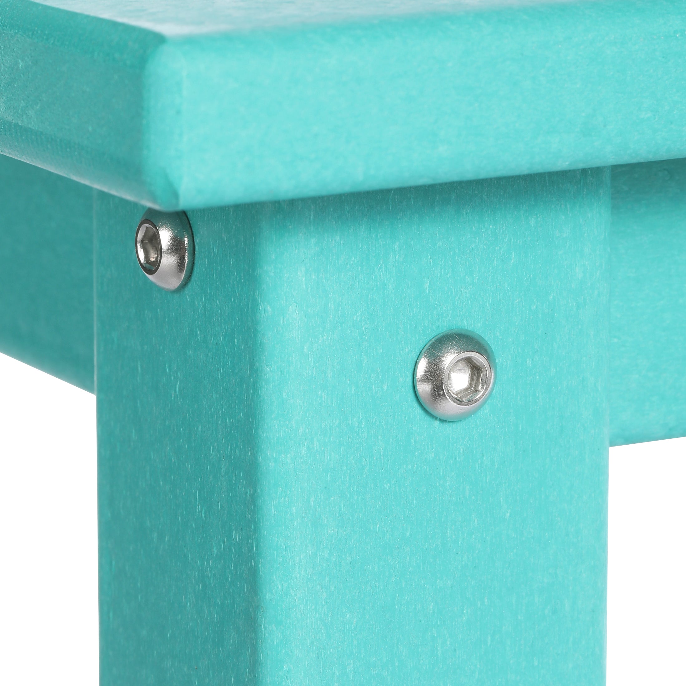 Tiny Terraces Kids' All-Weather Outdoor Square Dining Table (31" Top)