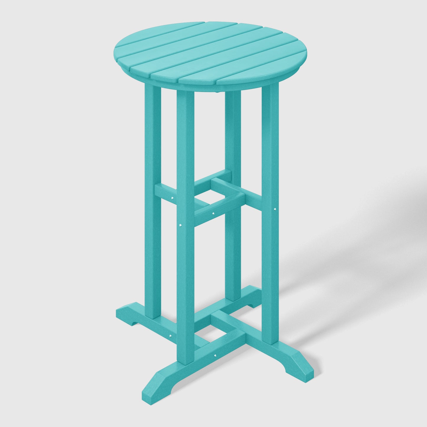 Stockholm All-Weather Outdoor Round Counter Bistro Table (37" Height)