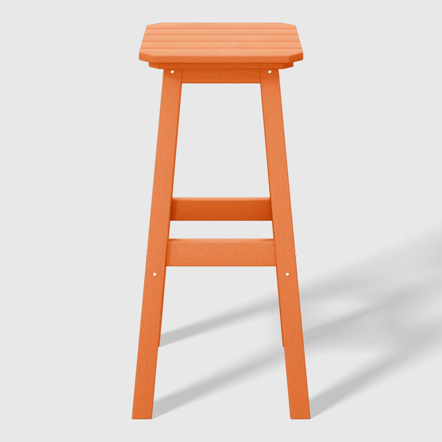 Stockholm All-Weather Outdoor Square Bar Stool (29" Height)