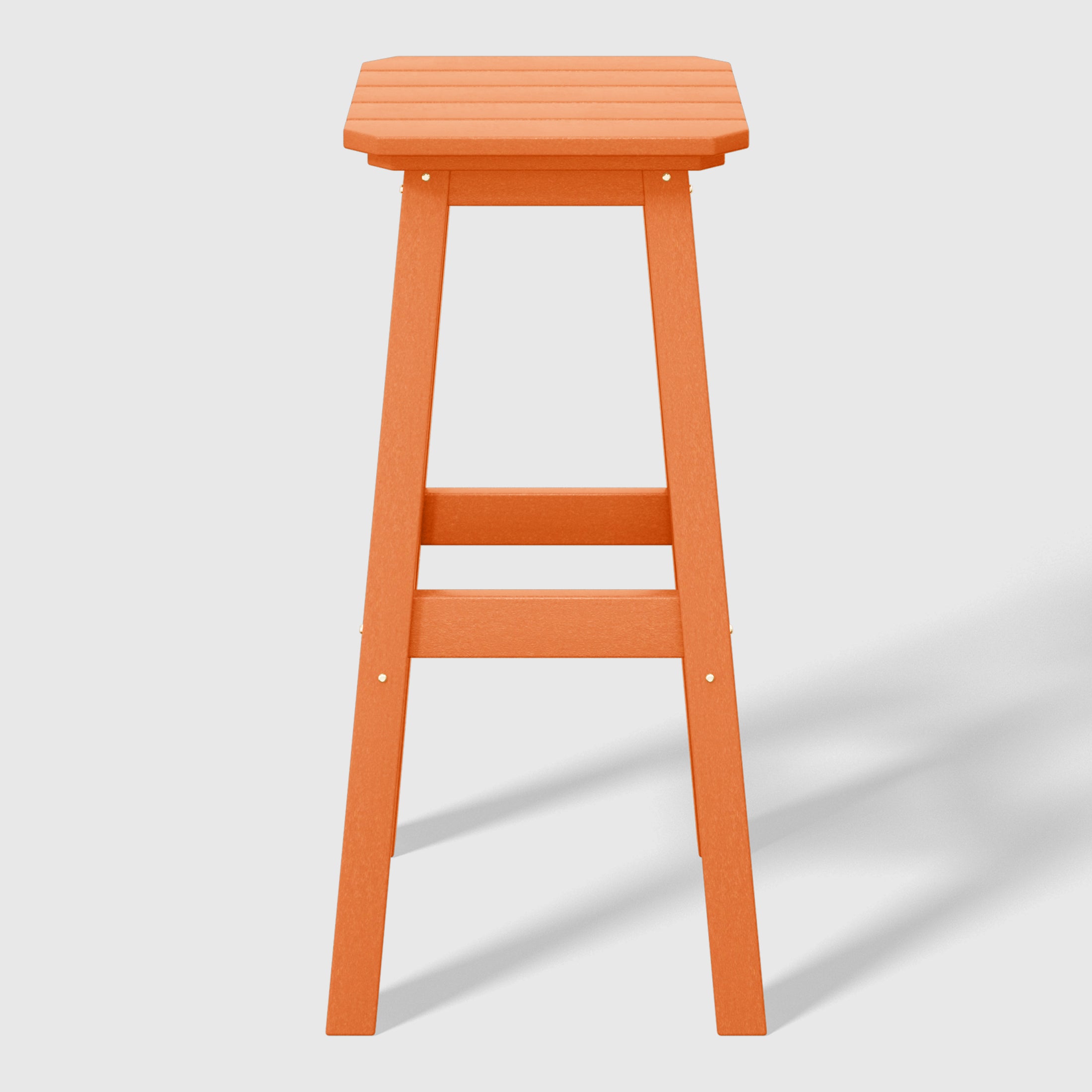 Stockholm All-Weather Outdoor Square Bar Stool (29" Height)