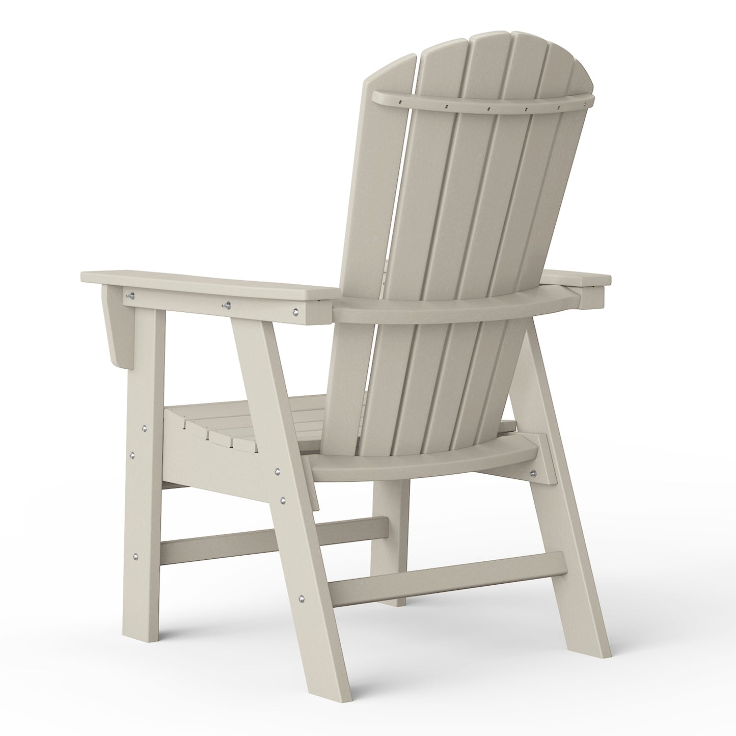Westport All-Weather Outdoor Classic Adirondack Dining Chair