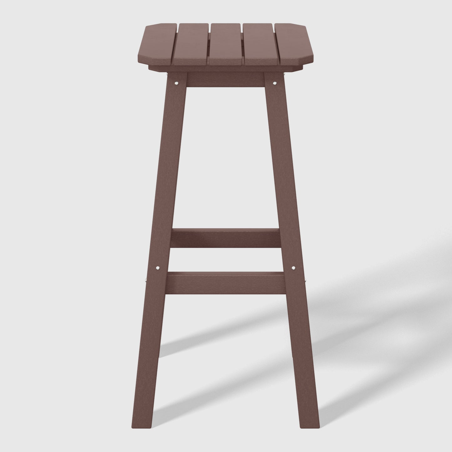 Stockholm All-Weather Outdoor Square Bar Stool (29" Height)