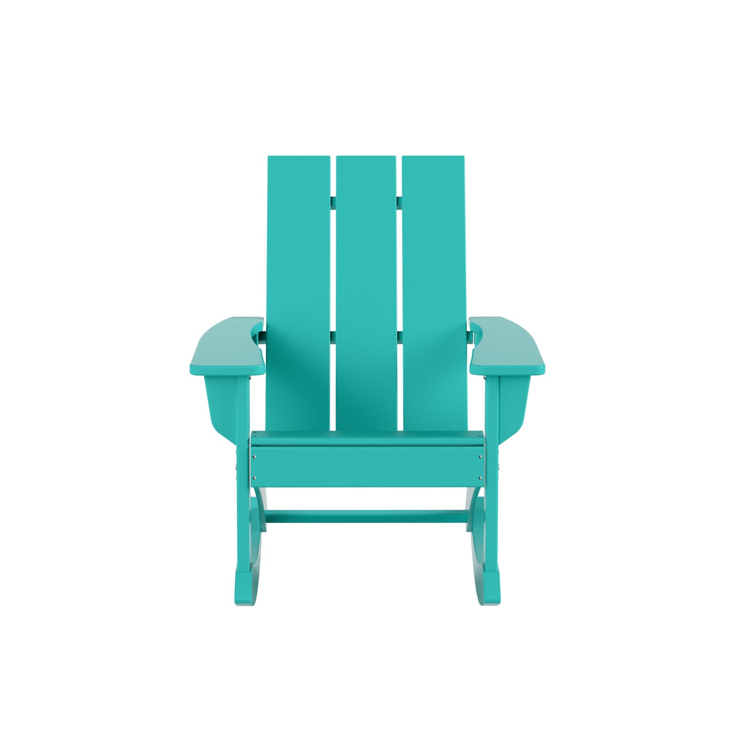 Malibu Modern All-Weather Outdoor Rocking Adirondack Chair