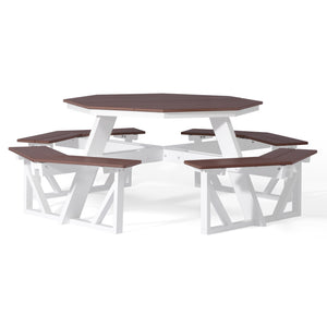 Vista 48" Octagon Picnic Table