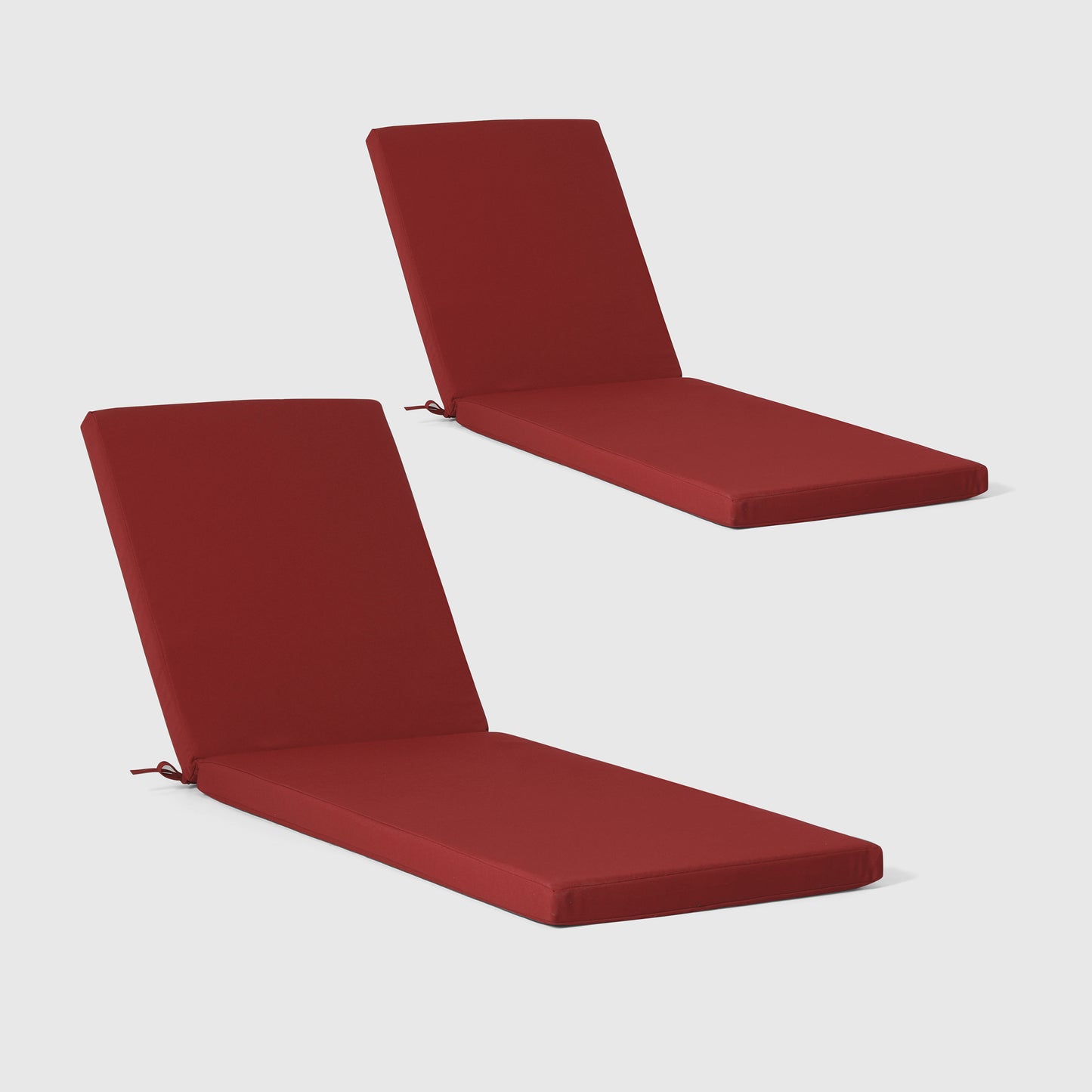 Outdoor Chaise Lounge Chair Cushions Set of 2