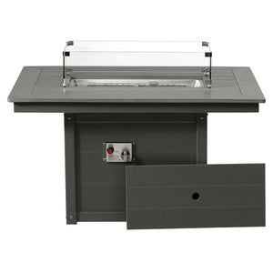 Sedona Rectangular 34" X 46" Fire Pit Table