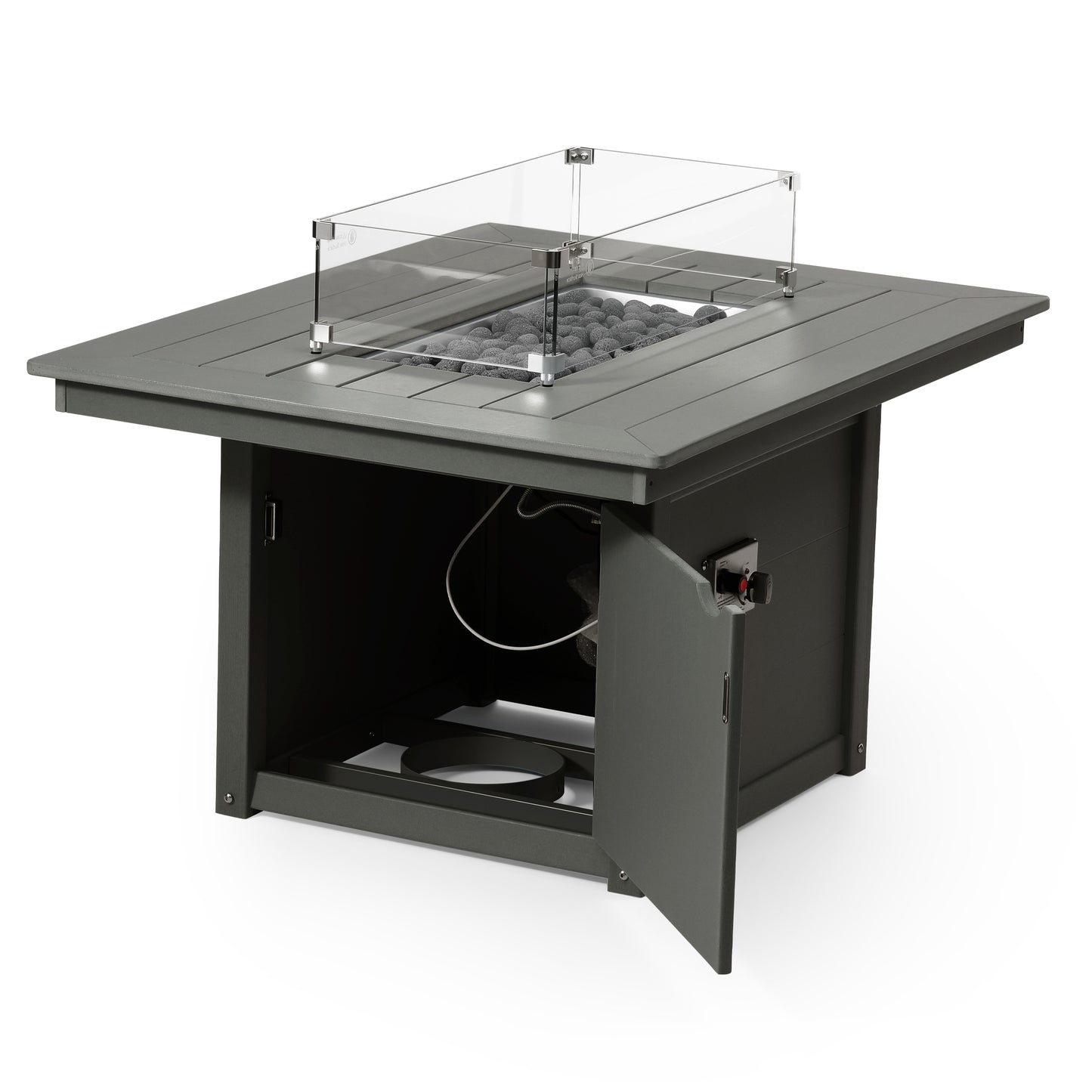 Sedona Rectangular 34" X 46" Fire Pit Table