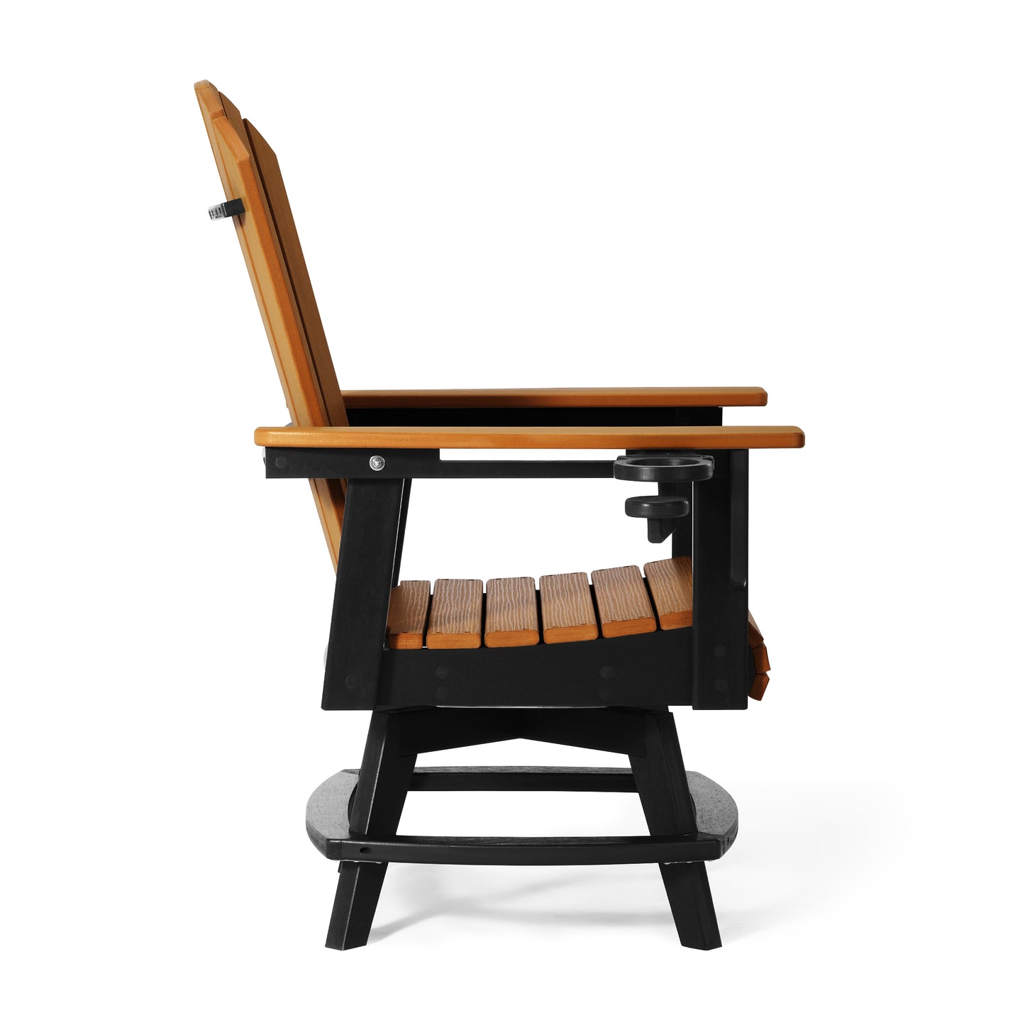 Heritage Ridge Adirondack Swivel Dining Chair With Cup Holder