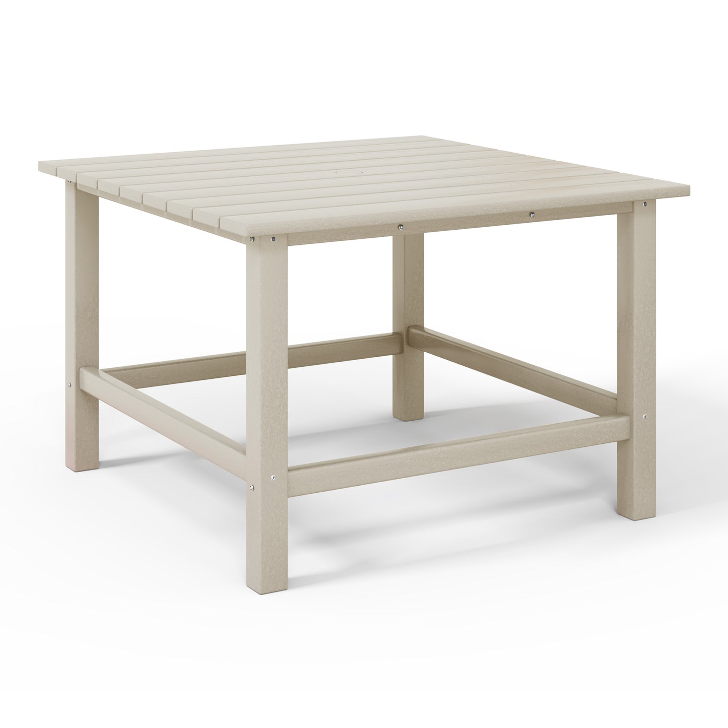 Tiny Terraces Kids' All-Weather Outdoor Square Dining Table (31" Top)