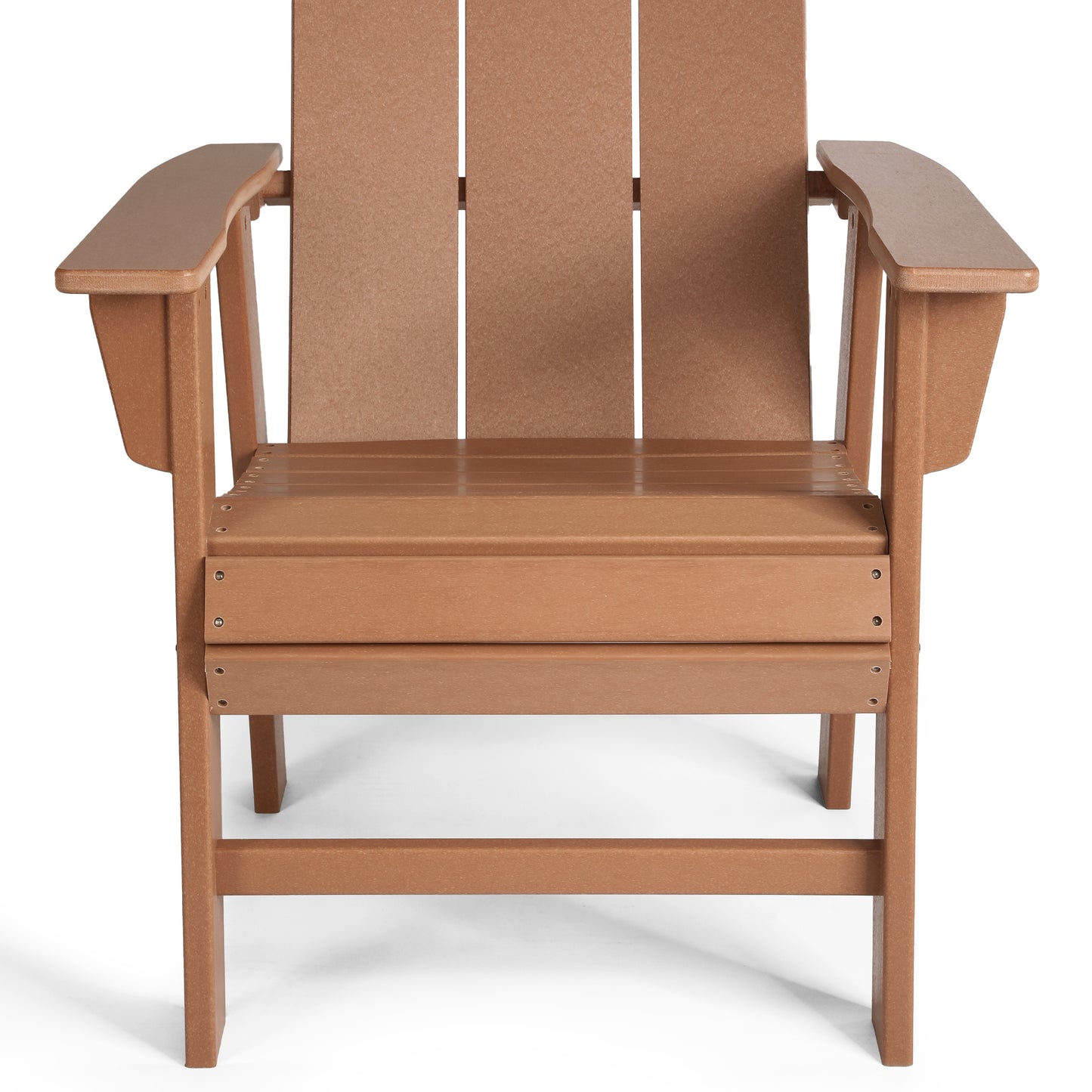 Malibu Modern All-Weather Outdoor Contoured Adirondack Dining Chair