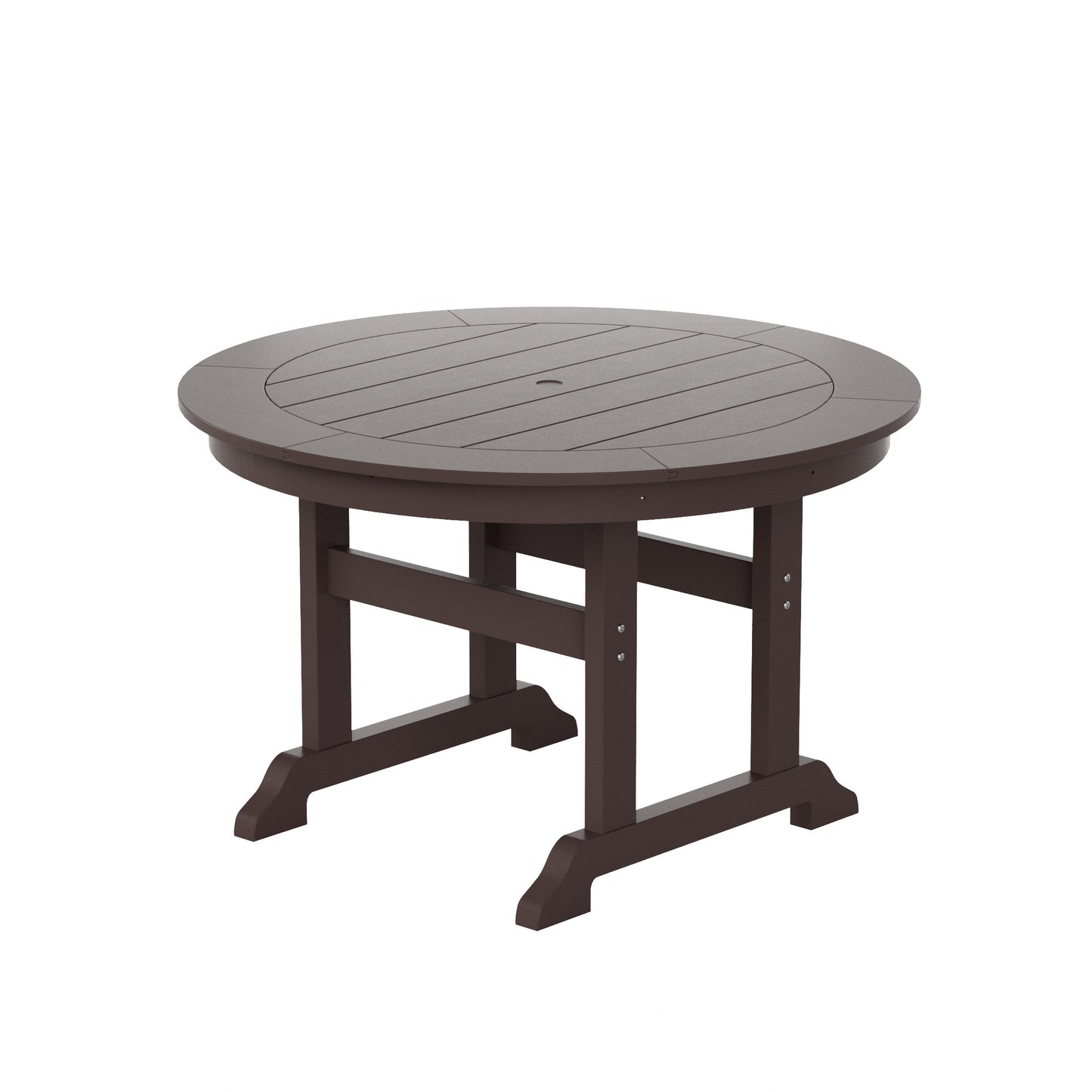 Tuscany All-Weather Outdoor Round Dining Table (47" Top)