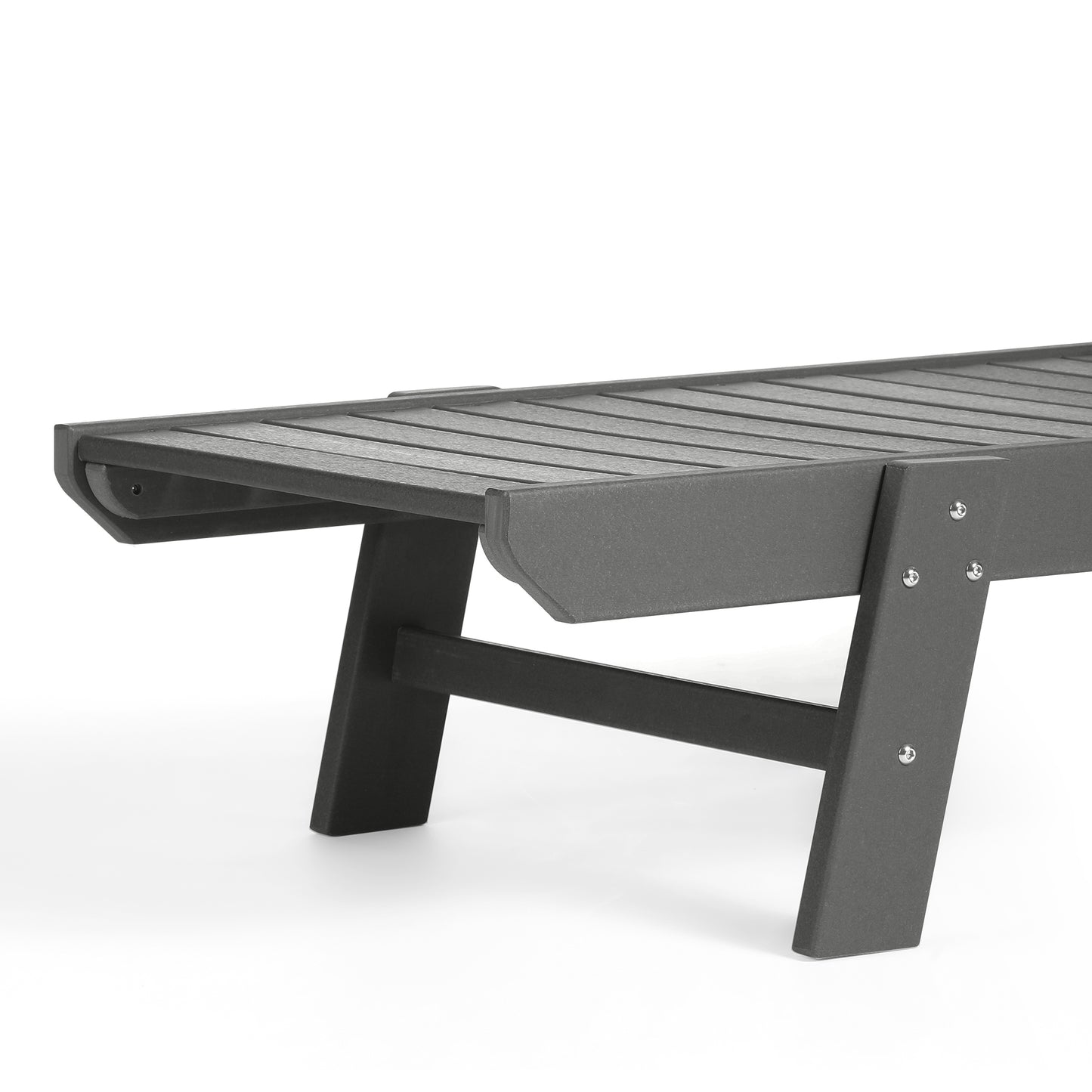 Santa Monica All-Weather Outdoor Reclining Sun Lounger with Arm Rests