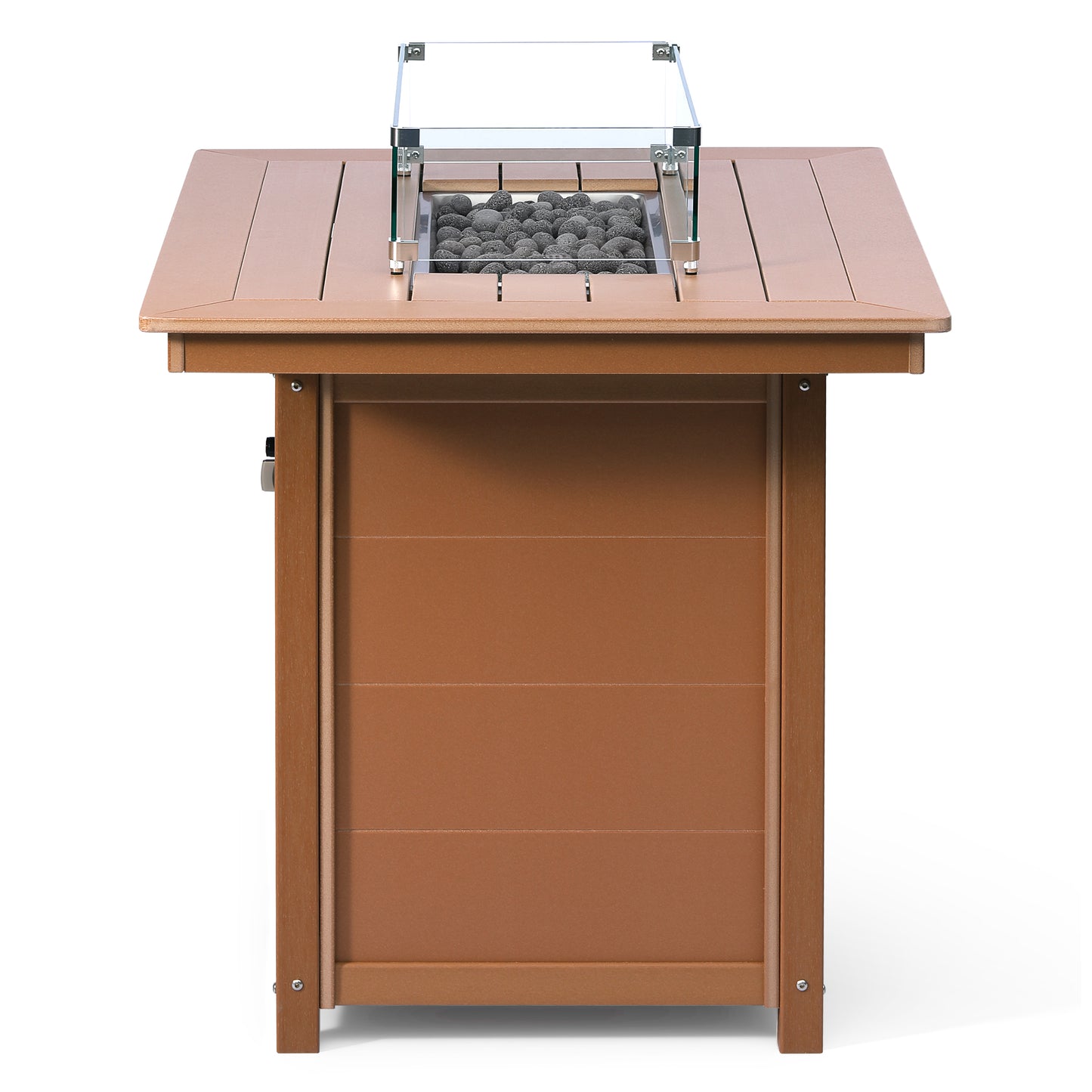 Sedona Rectangular 34" X 46" Counter Fire Pit Table