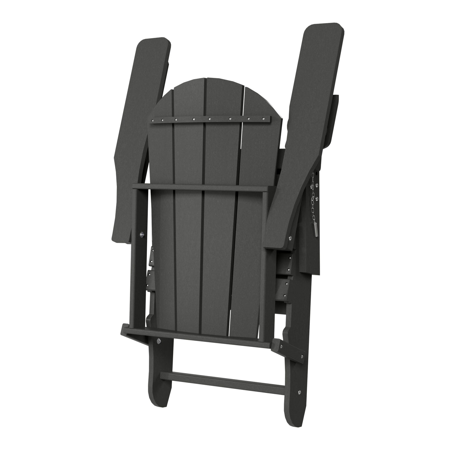Chatham Folding Adjustable Adirondack Chair with Cup Holder and Hideaway Ottoman