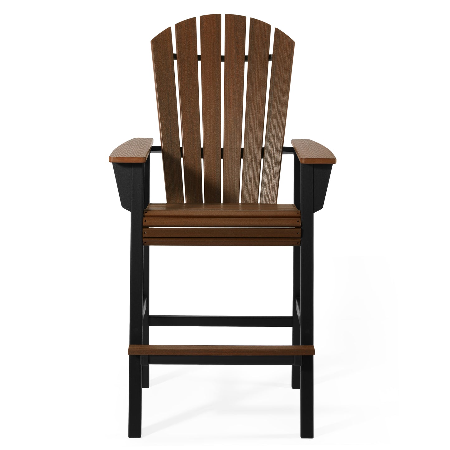Heritage Ridge Adirondack Bar Chair With Cup Holder