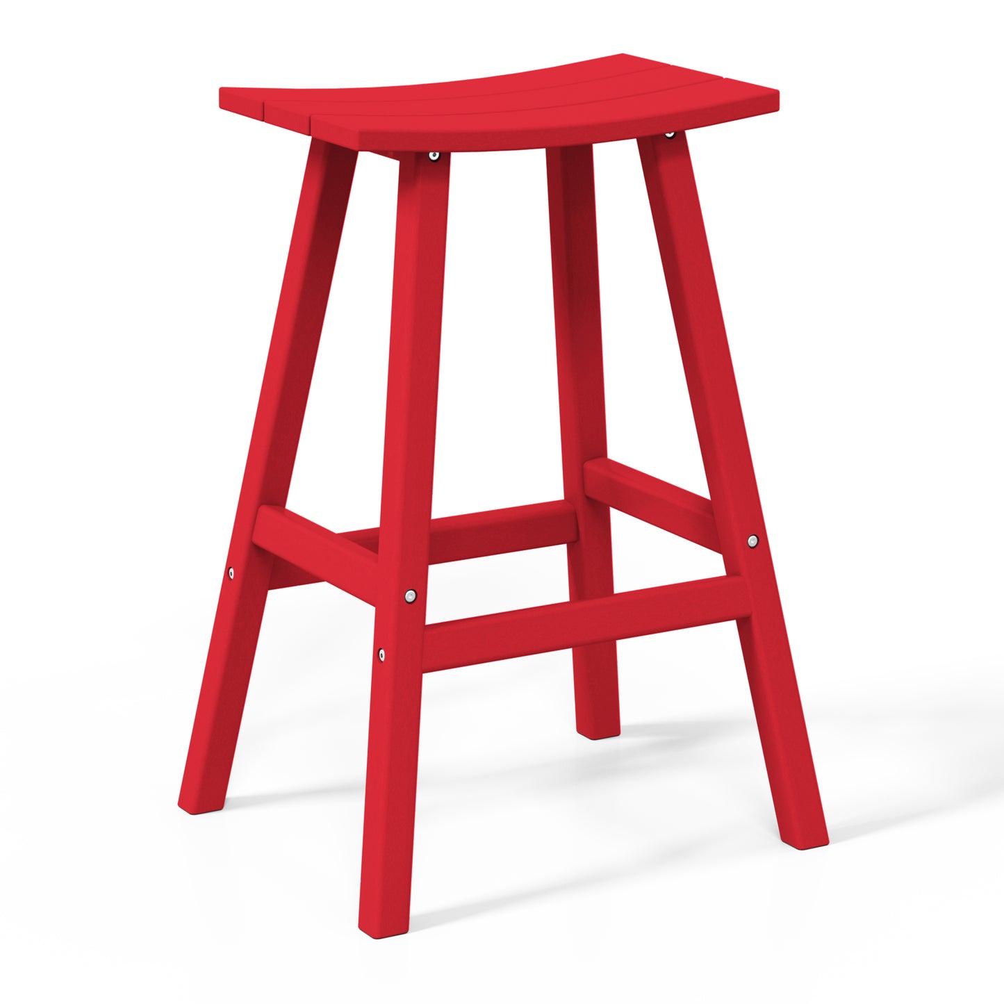 Stockholm All-Weather Outdoor Saddle Bar Stool (29" Height)
