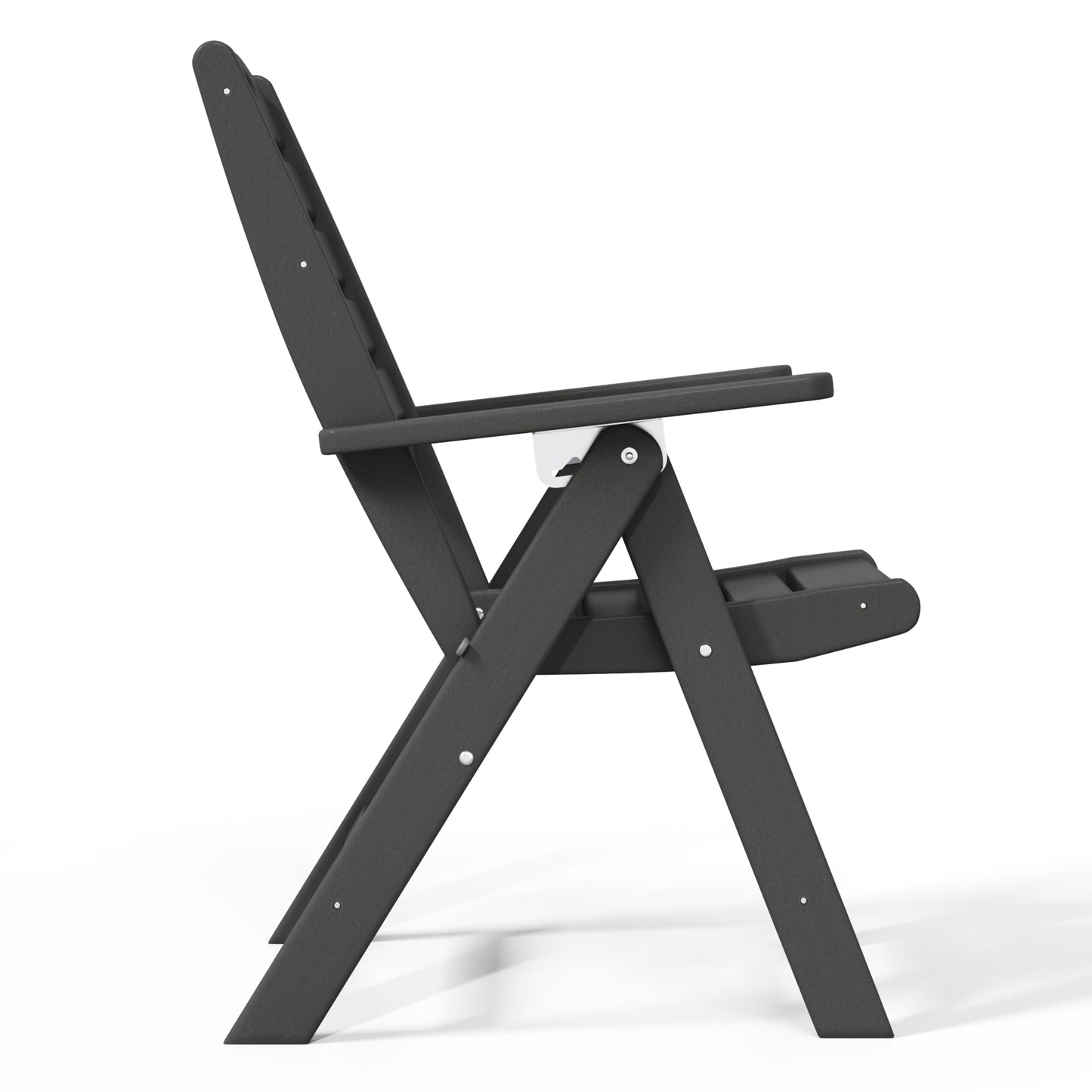 Aarhus All-Weather Outdoor Patio Folding Tall Back Dining Chair (38" High)