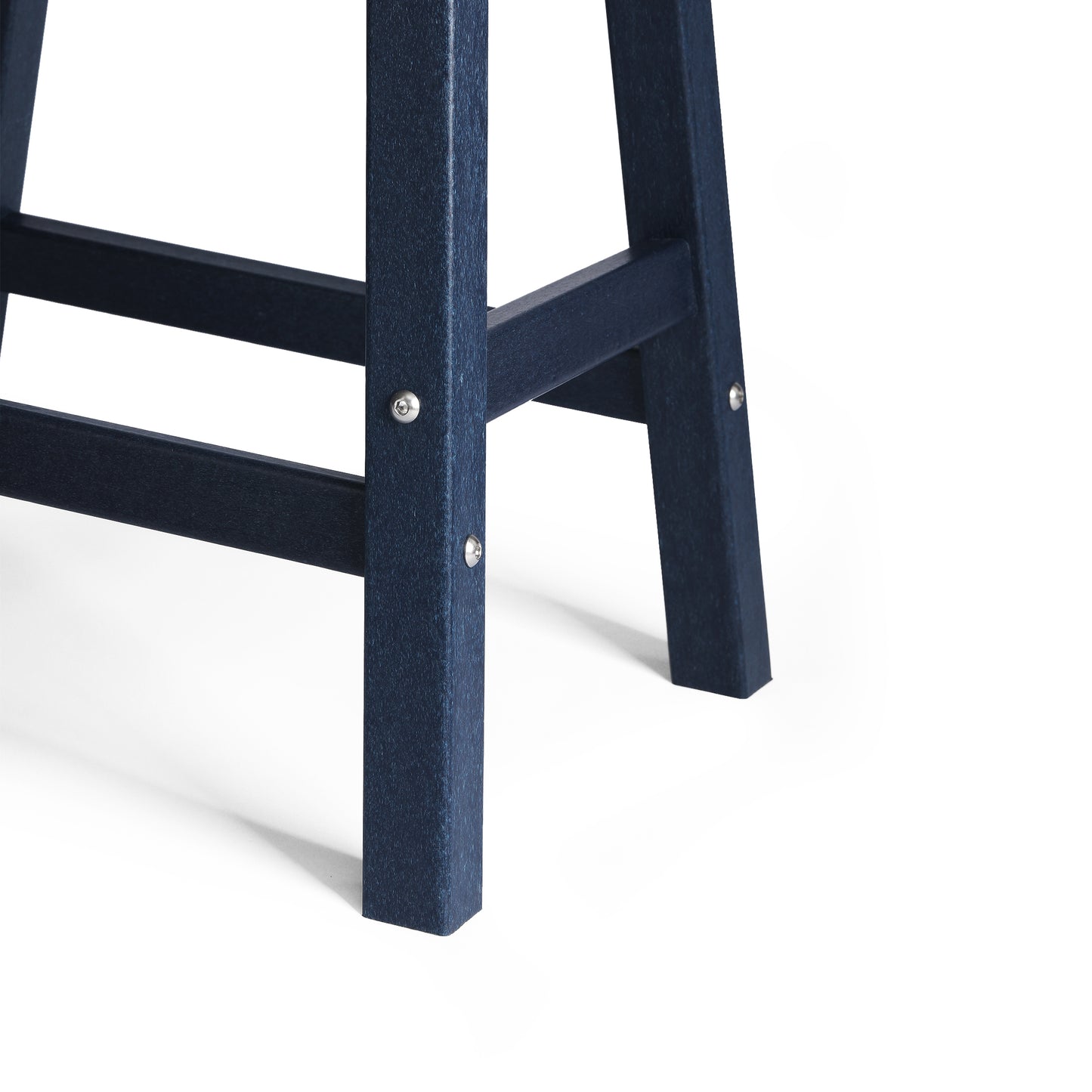 Stockholm All-Weather Outdoor Saddle Counter Stool (24" Height)