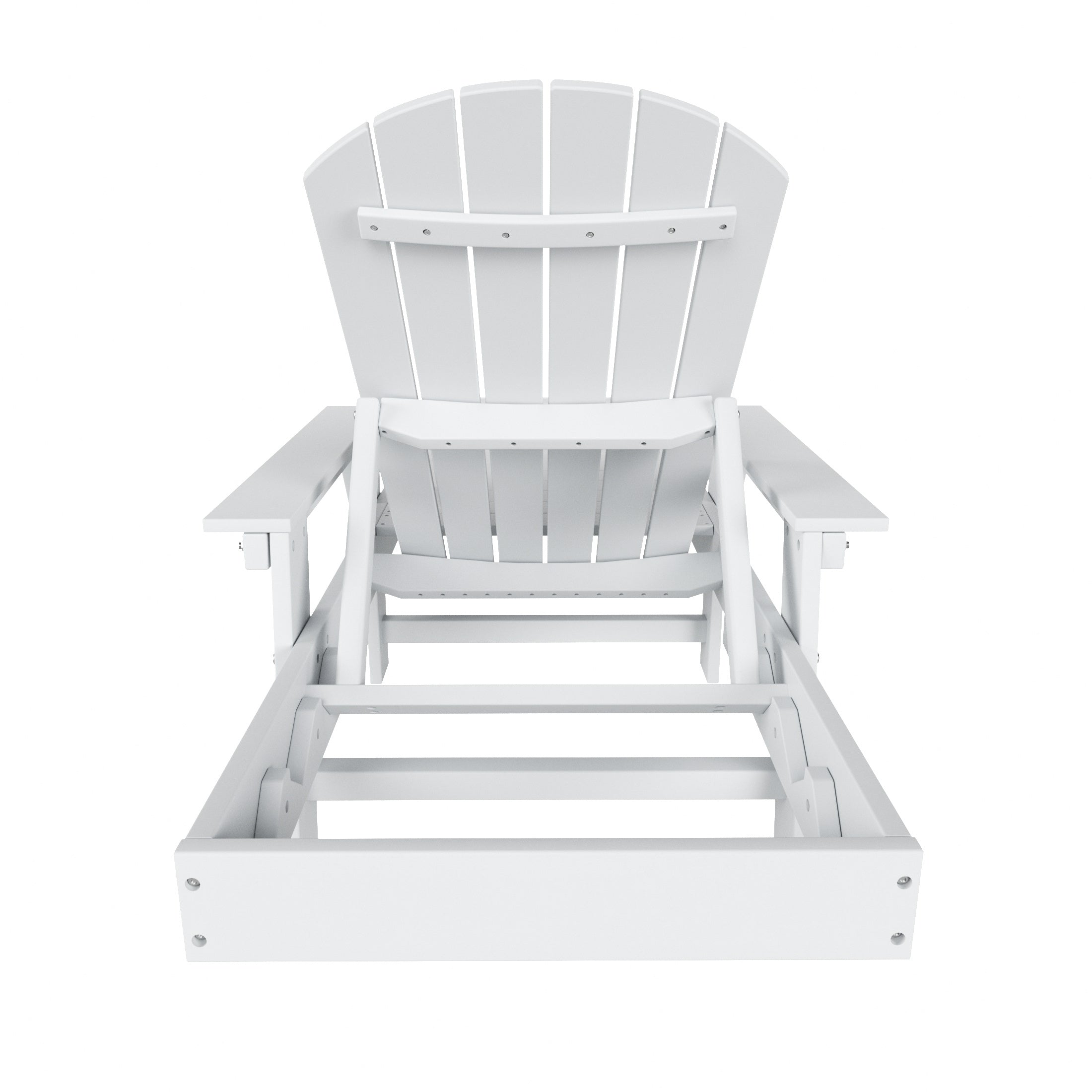 Westport Classic All-Weather Outdoor Adirondack Reclining Sun Lounger With Arms Rests
