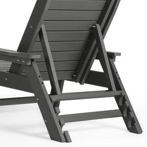 Santa Monica All-Weather Outdoor Reclining Sun Lounger with Arm Rests