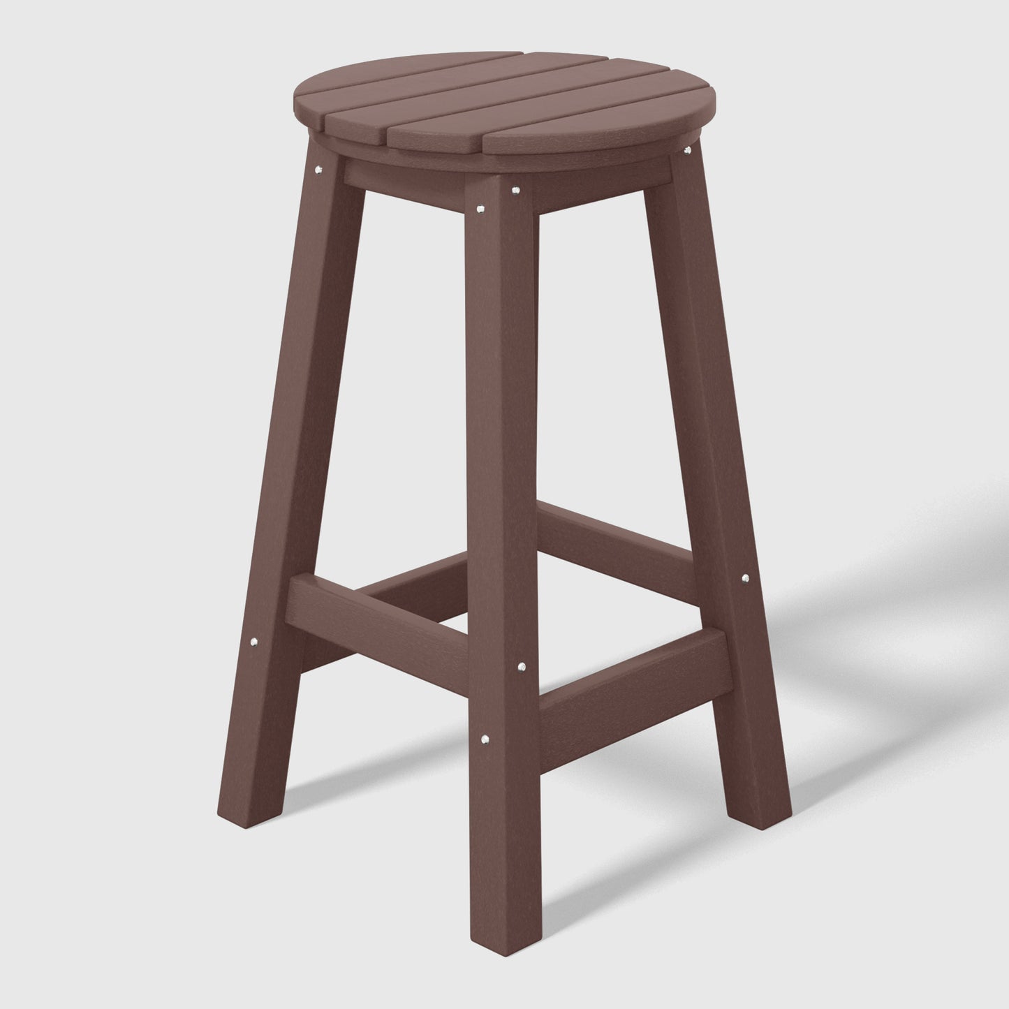 Stockholm All-Weather Outdoor Round Counter Stool (24" Height)