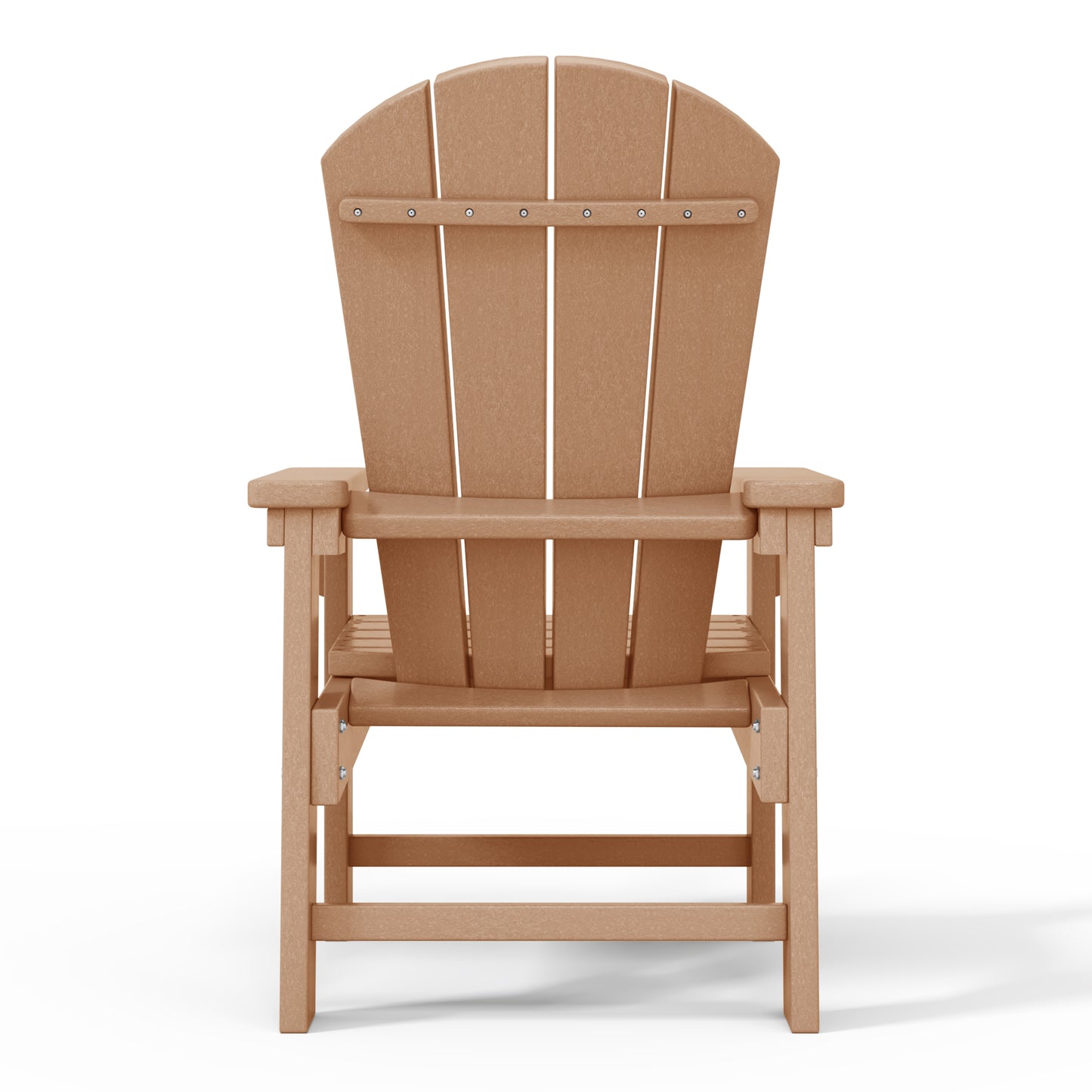 Tiny Terraces Kids' All-Weather Outdoor Poly Adirondack Chair