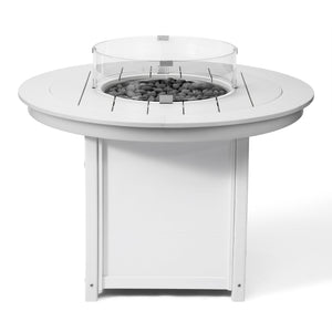 Sedona Round 47" Dining Fire Pit Table