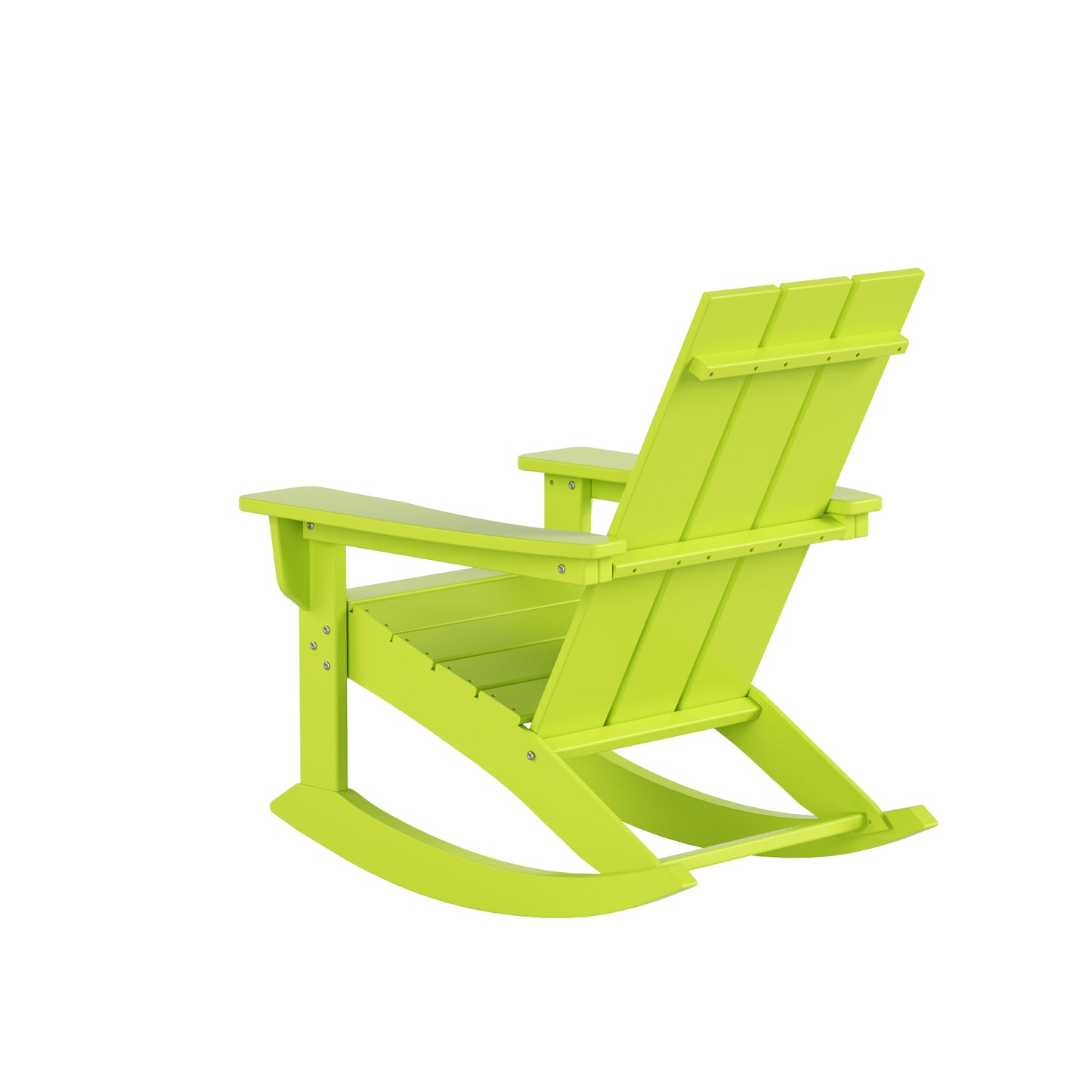 Malibu Modern All-Weather Outdoor Rocking Adirondack Chair