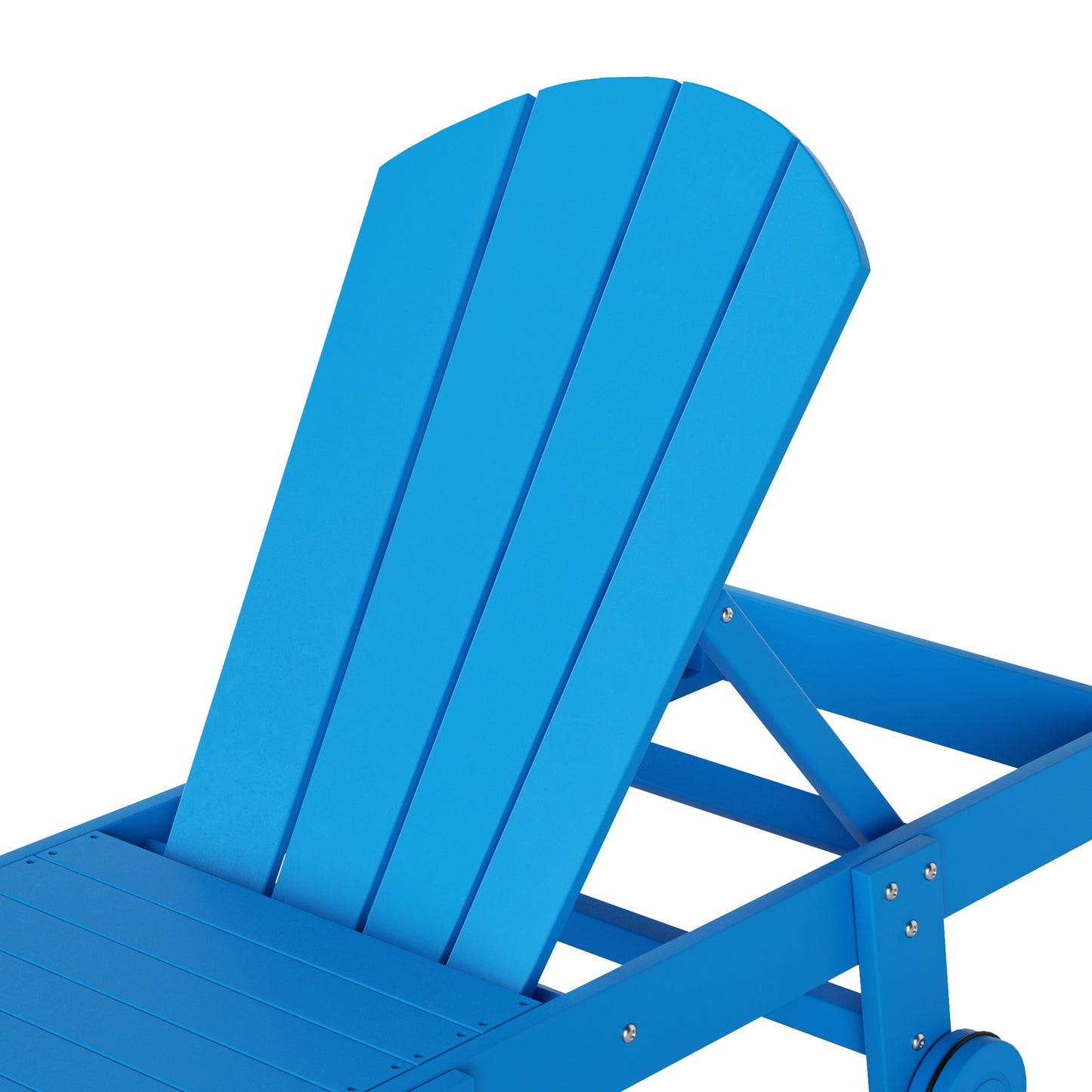 Chatham All-Weather Outdoor Adirondack Reclining Sun Lounger With Wheels