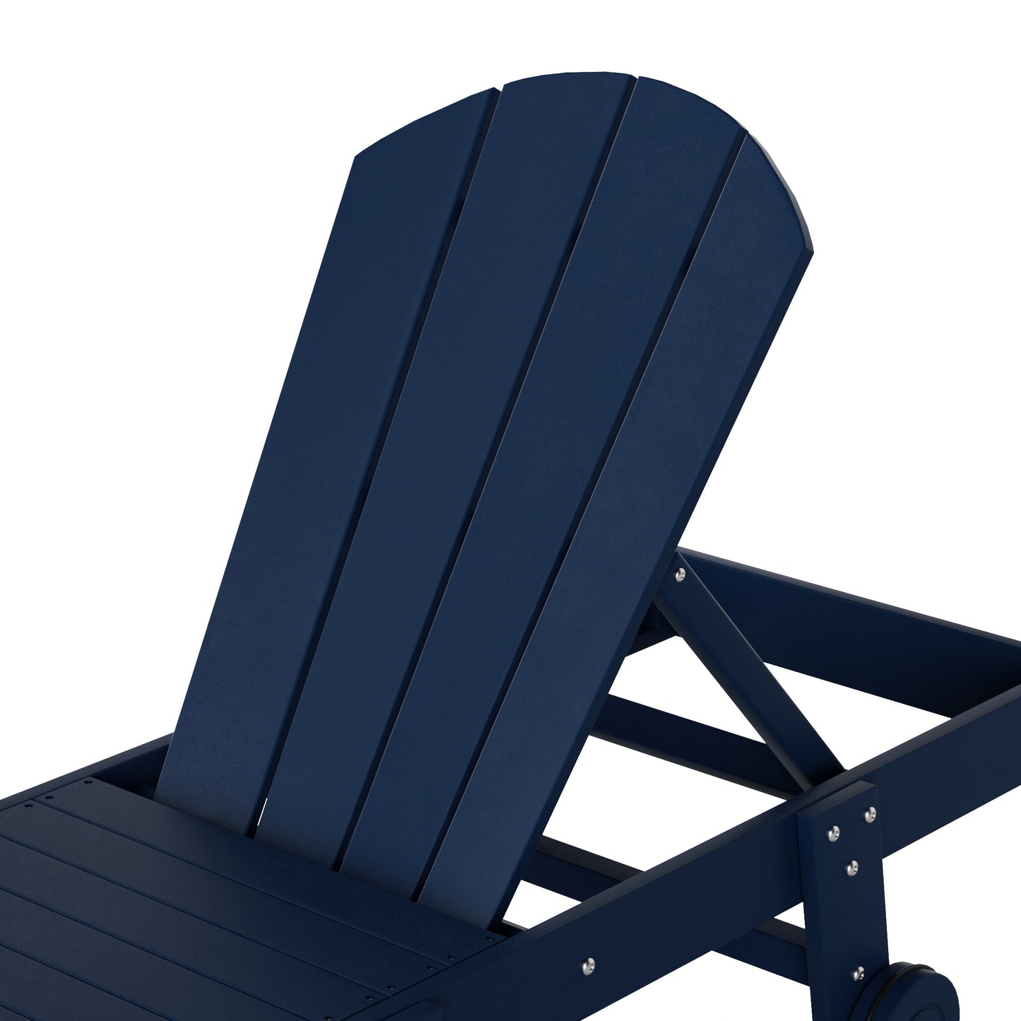 Chatham All-Weather Outdoor Adirondack Reclining Sun Lounger With Wheels