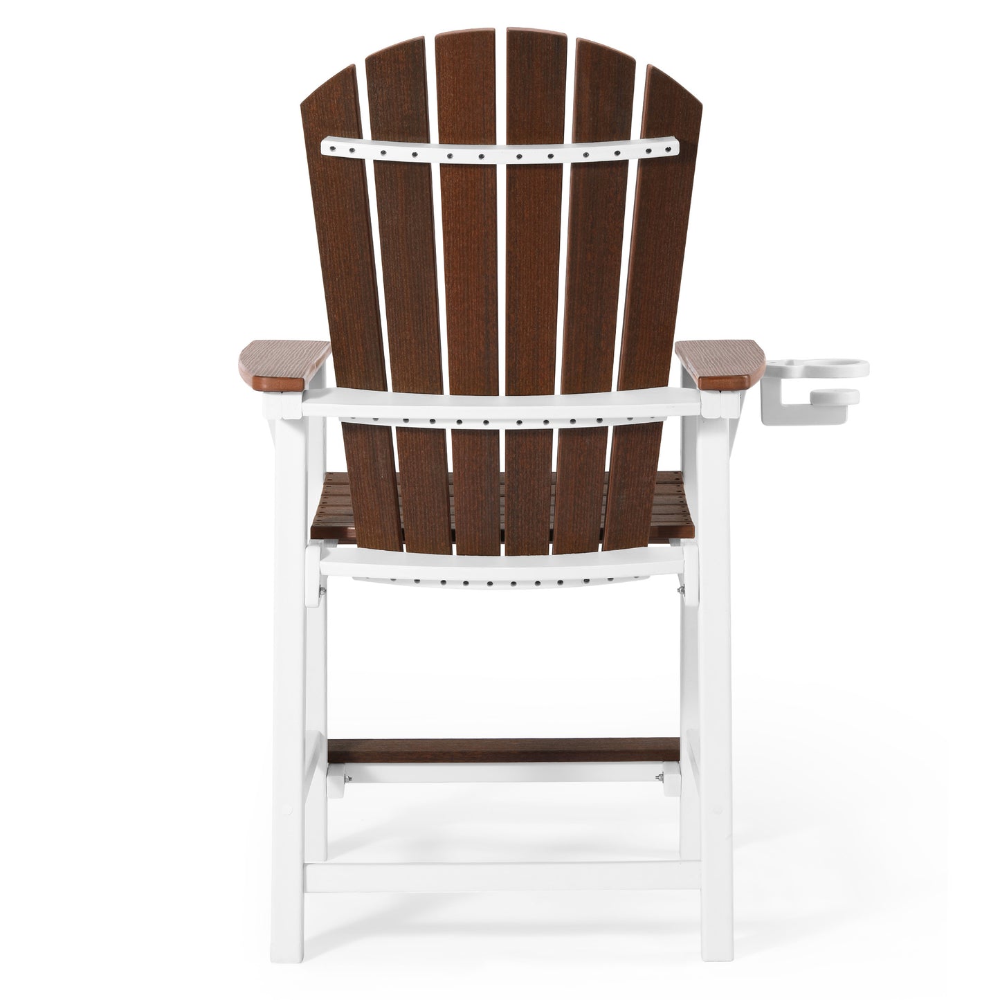 Heritage Ridge Adirondack Counter Height Chair With Cup Holder