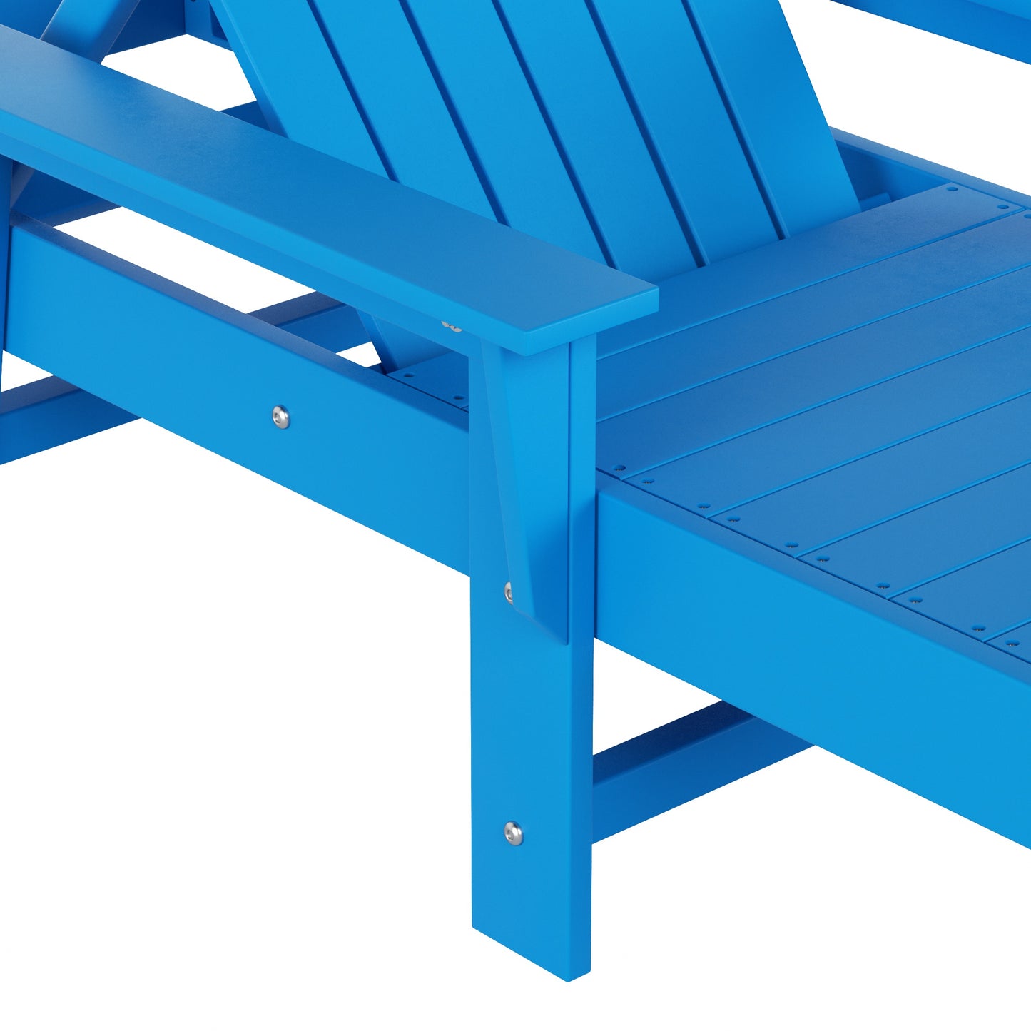 Westport Classic All-Weather Outdoor Adirondack Reclining Sun Lounger With Arms Rests